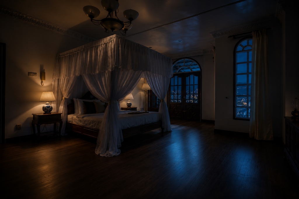 Ancestral Master Suite Night Lighting